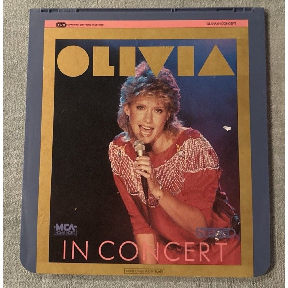 Lazer Disc Olivia Newton-John In Concert Cool 1983
